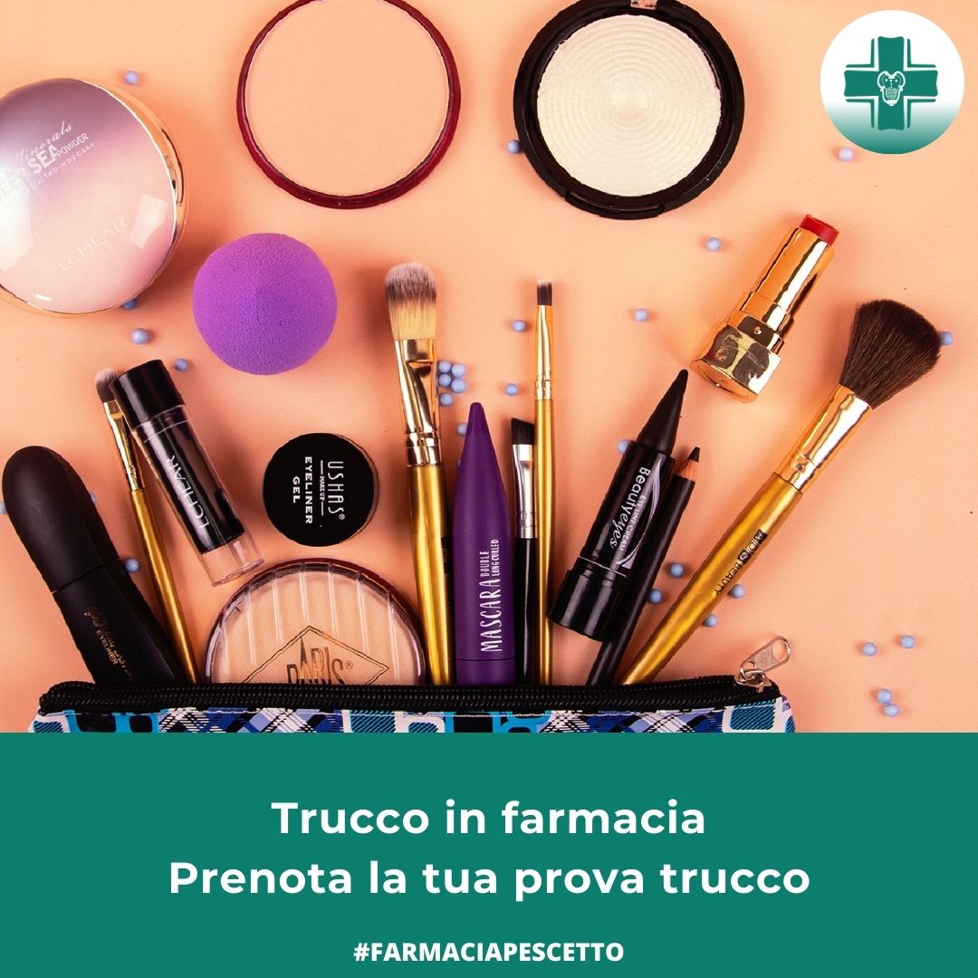 Trucco in farmacia - Prenota la tua prova trucco