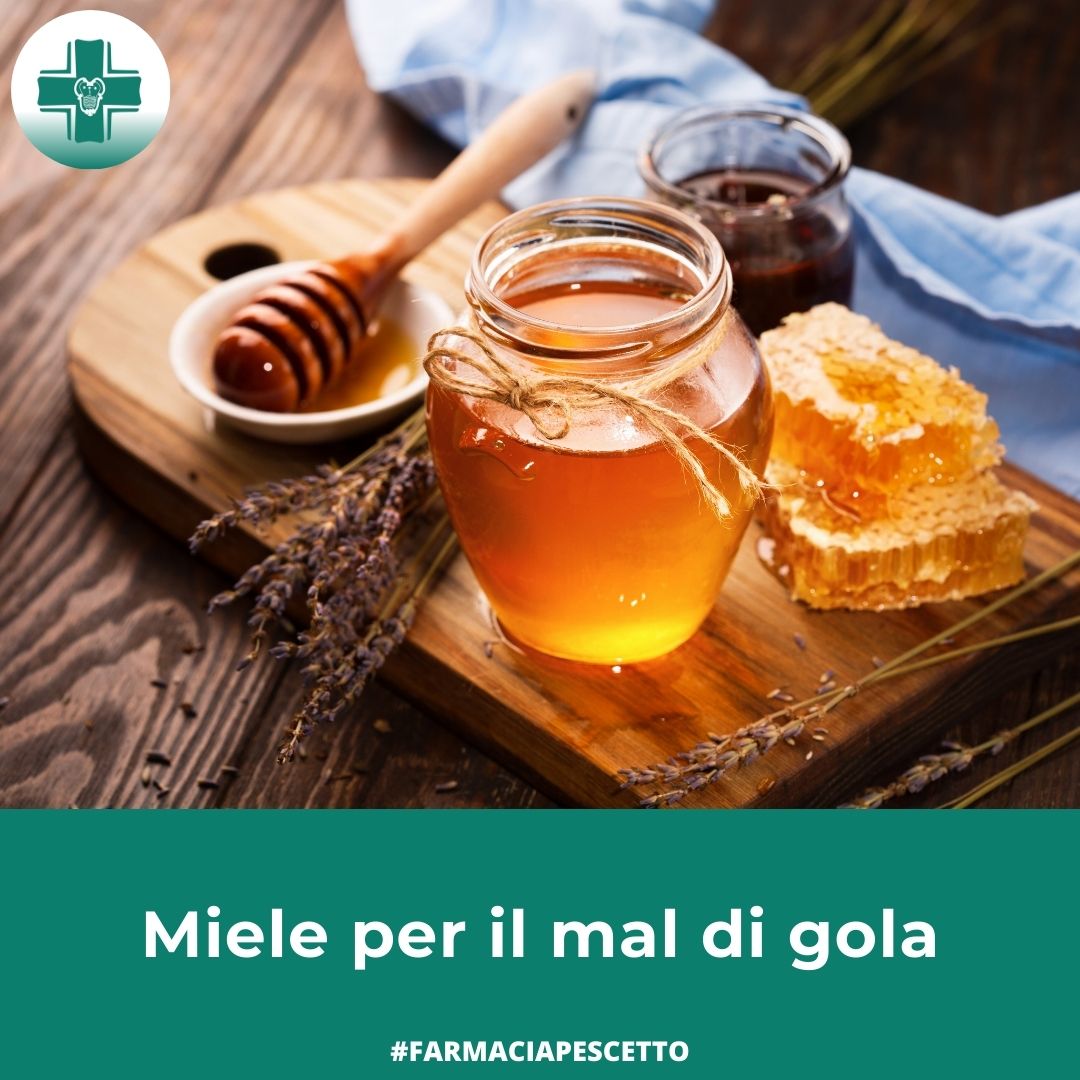 Miele per il mal di gola
